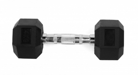 Гантель неразборная Lite Weights 4 кг гексагональная
