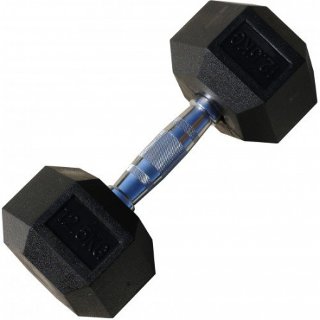 Набор неразборных гантелей Iron King 12,5-32,5 кг гексагональных обрезиненных