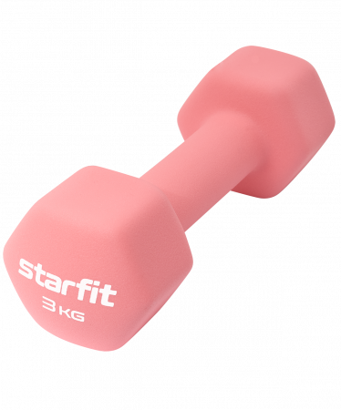 Гантель неопреновая неразборная Starfit DB-201 3 кг
