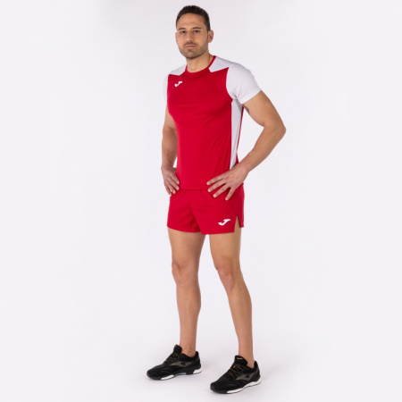 Футболка мужская Joma Record II красно-белая