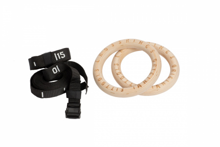 Кольца гимнастические Original FitTools 23,5 см