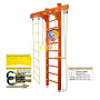 Шведская стенка Kampfer Wooden Ladder Ceiling Basketball Shield (Высота 3 м)