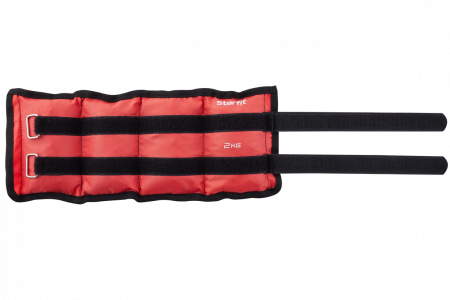 Утяжелители Starfit WT-401 2 кг x 2, красный