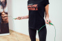 Скакалка тренировочная профессиональная Original FitTools с алюминиевыми рукоятками
