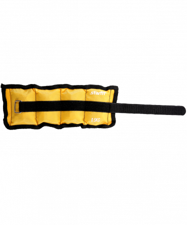 Утяжелители Starfit WT-401 0,5 кг x 2, желтый