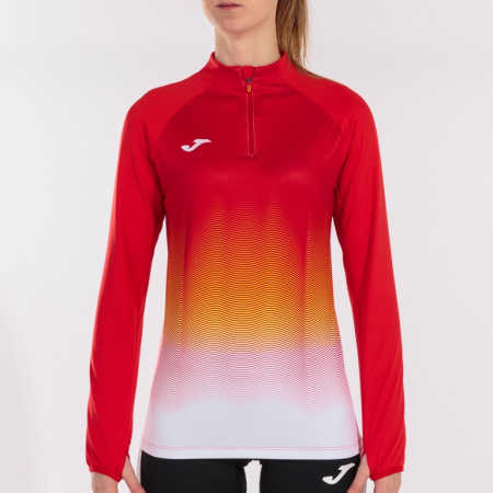 Толстовка женская Joma Elite VII красно-белая