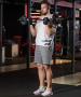 Гриф для штанги Starfit EZ-образный хромированный (длина 1200 мм, диаметр 25 мм, нагрузка до 130 кг), замок-гайка