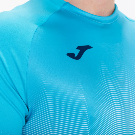 Футболка мужская Joma Elite VII бирюзовый / темно-синий