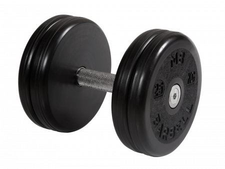 Гантель неразборная Barbell Классик 25 кг с вращающейся ручкой