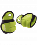 Утяжелители Starfit WT-201 для рук Эргономичные, 1 кг x 2, зеленый/черный