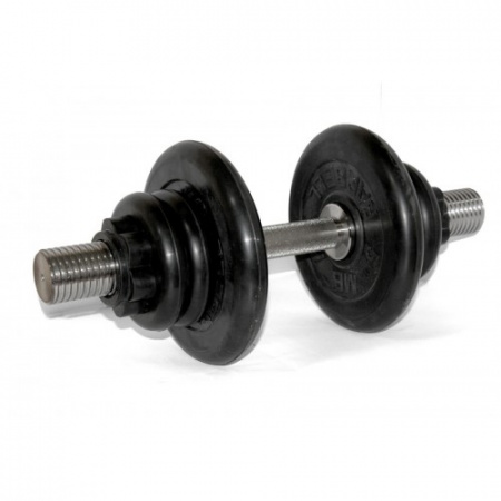 Гантель разборная Barbell 21,5 кг с резьбой 50 мм