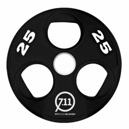 Диск уретановый Foreman LZ 2,5 кг (51 мм, черный)