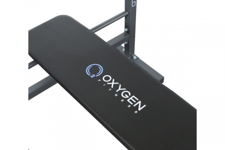 Скамья для жима со стойками Oxygen fitness springfield
