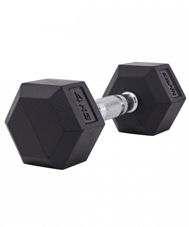 Гантель гексагональная обрезиненная Starfit DB-301 4 кг