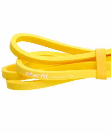Эспандер ленточный для кросс-тренинга Starfit ES-803, 1-10 кг, 208х0,64 см, желтый