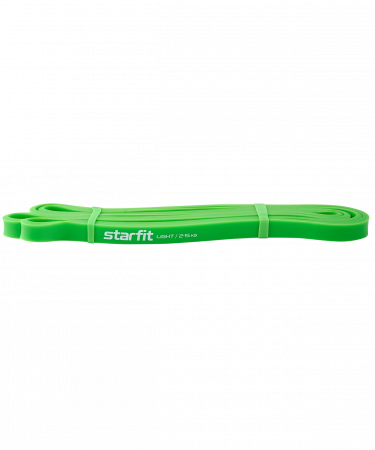 Эспандер ленточный для кросс-тренинга Starfit ES-803, 2-15 кг, 208х1,3 см, зеленый