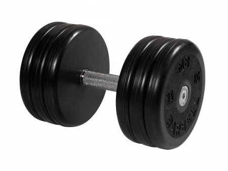 Гантель неразборная Barbell Классик 34 кг с вращающейся ручкой