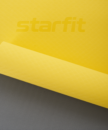 Коврик для йоги и фитнеса Starfit FM-201, TPE, 173x61 см