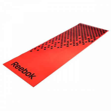 Фитнес-мат нескользящий Reebok 183 см красный