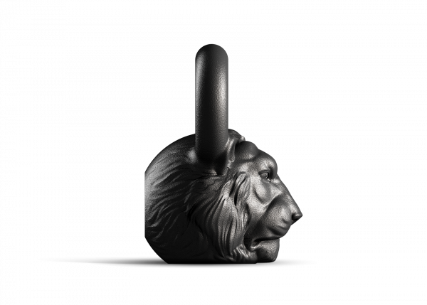 Гиря чугунная Iron Head Лев 16 кг