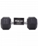 Гантель гексагональная обрезиненная Starfit DB-301 5 кг