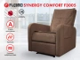 Массажное кресло реклайнер Fujimo E-Comfort Chair F3005 FEF Терра (Sakura 20)