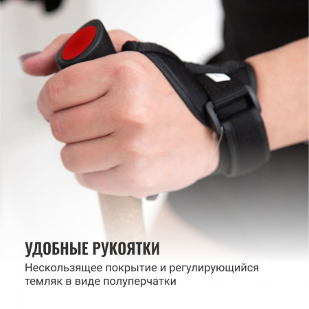 Палки для скандинавской ходьбы (двухсекционные) Basic Walker