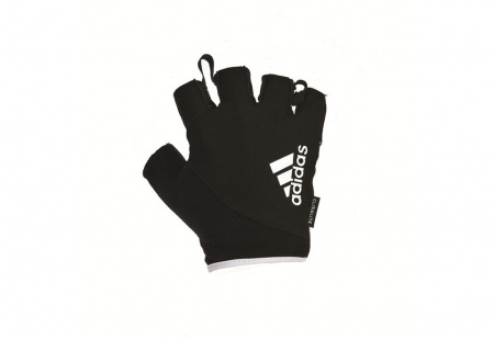 ADGB-12321 WH Перчатки для фитнеса Adidas белые, размер S