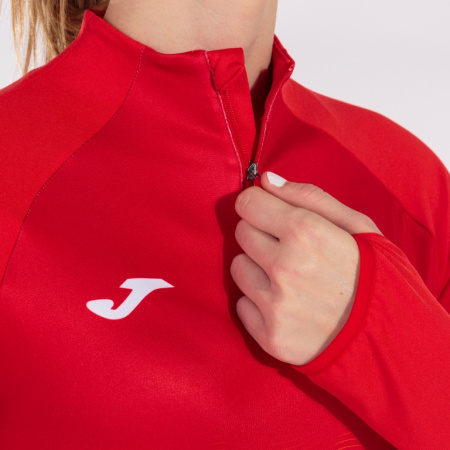 Толстовка женская Joma Elite VII красно-белая