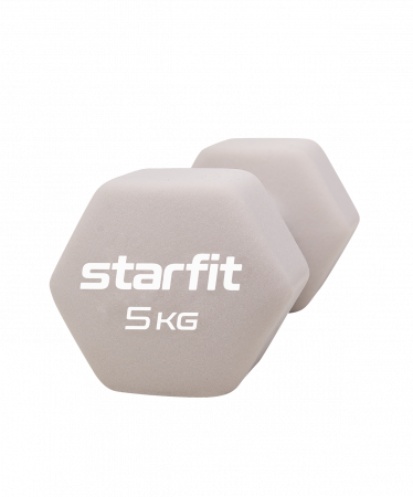 Гантель неопреновая неразборная Starfit DB-201 5 кг