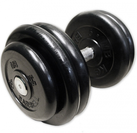 Гантель неразборная 26 кг MB Barbell
