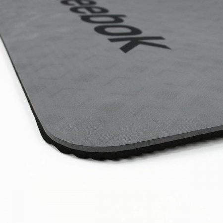 Фитнес-мат нескользящий Reebok 173 см серый
