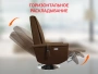 Массажное релакс кресло Fujimo Orlando F3004 UEF Мокко (Orlando 6)