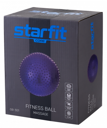 Фитбол массажный Starfit GB-301 антивзрыв