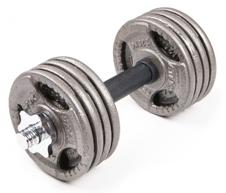 Гантели разборные металлические Atlas Sport Хаммертон 2 x 11,5 кг