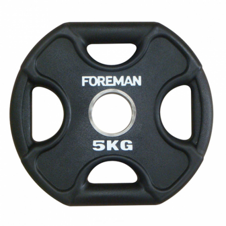 Диск уретановый Foreman Plate X-Training 2,5 кг (51 мм, черный)