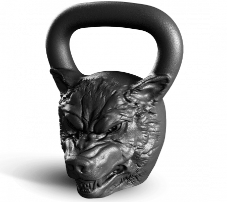 Гиря чугунная Iron Head Волк 16 кг