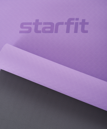 Коврик для йоги и фитнеса Starfit FM-201, TPE, 173x61 см
