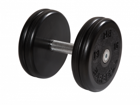 Гантель неразборная Barbell Классик 19 кг с вращающейся ручкой