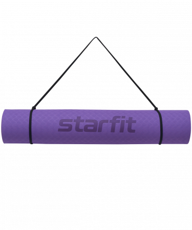 Коврик для йоги и фитнеса Starfit FM-201, TPE, 173x61 см