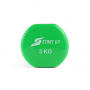 Гантель виниловая Start Up NT08010 3 кг (зеленая)