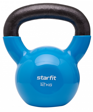 Гиря чугунная Starfit DB-401 12 кг с виниловым покрытием