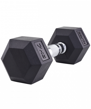Гантель гексагональная обрезиненная Starfit DB-301 7 кг