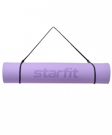Коврик для йоги и фитнеса Starfit FM-201, TPE, 173x61 см