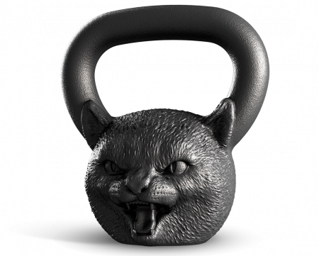 Гиря чугунная Iron Head Кошка 8 кг