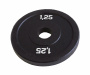 Диск бампированный Original FitTools 1,25 кг (51 мм, черный)