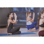 Тренировочный коврик (мат) для йоги Reebok, синий, RAYG-11050BL