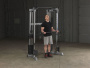 Кроссовер угловой Body Solid с двумя весовыми стеками по 72,5 кг