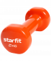 Гантель виниловая неразборная Starfit DB-101 2 кг