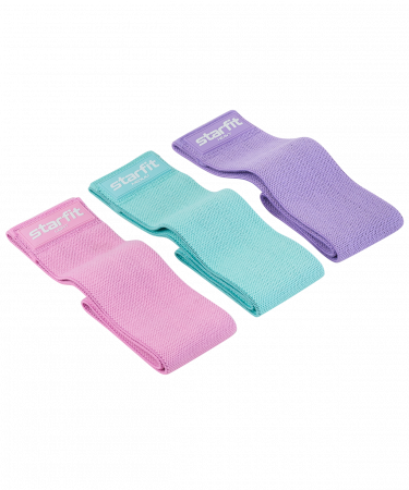 Мини-эспандер Starfit ES-204, средняя нагрузка, текстиль, мятный